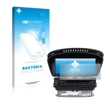 Front side of a product packaging with the brand logo upscreen. Next to it is the device BMW 3 E93 2011 CIC professional navig