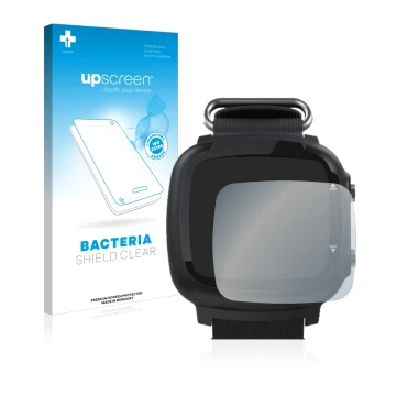 Front side of a product packaging with the brand logo upscreen. Next to it is the device Aqualung i330r shown with the corresp