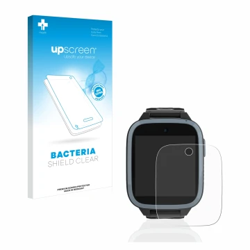 Front side of a product packaging with the brand logo upscreen. Next to it is the device Xplora XGO3 (1st Gen.) shown with the