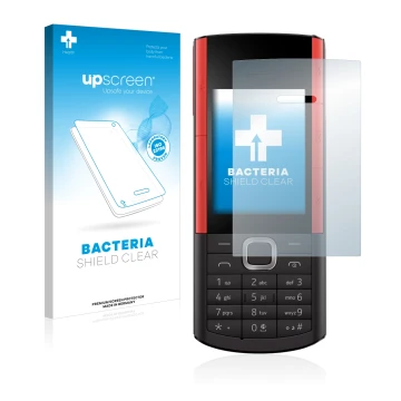 Front side of a product packaging with the brand logo upscreen. Next to it is the device Nokia 5710 XA shown with the correspo