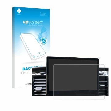 Front side of a product packaging with the brand logo upscreen. Next to it is the device Ford Transit SYNC 4 shown with the co