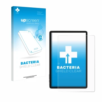 Front side of a product packaging with the brand logo upscreen. Next to it is the device Blackview Tab 7 WiFi shown with the c