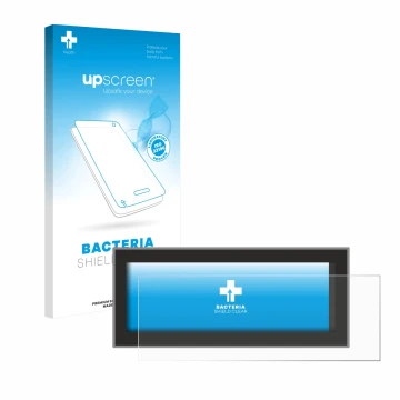 Front side of a product packaging with the brand logo upscreen. Next to it is the device Opel Astra L 2022 Navigationssystem s