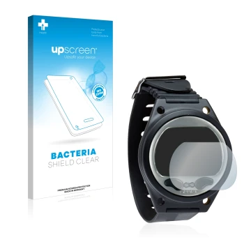 Front side of a product packaging with the brand logo upscreen. Next to it is the device SCUBAPRO Aladin Sport (Matrix) shown 