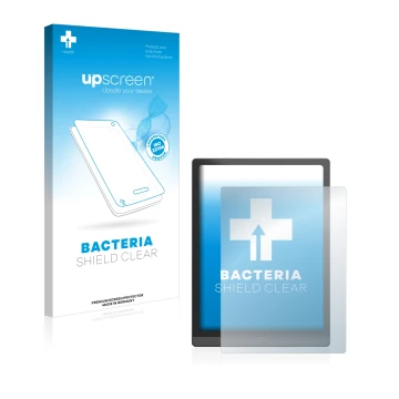 Front side of a product packaging with the brand logo upscreen. Next to it is the device Boox Tab X shown with the correspondi