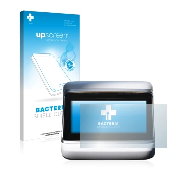 Front side of a product packaging with the brand logo upscreen. Next to it is the device Tesla Model S Plaid 2023 (Back displa