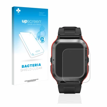 Front side of a product packaging with the brand logo upscreen. Next to it is the device Kospet Tank M2 shown with the corresp