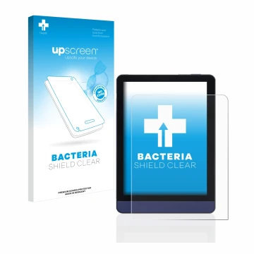 Front side of a product packaging with the brand logo upscreen. Next to it is the device Meebook M6 6
