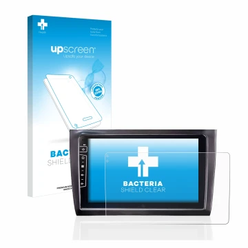 Front side of a product packaging with the brand logo upscreen. Next to it is the device Dynavin D8-DF56 9