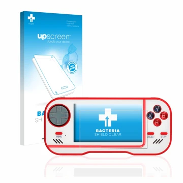 Front side of a product packaging with the brand logo upscreen. Next to it is the device Blaze Evercade shown with the corresp