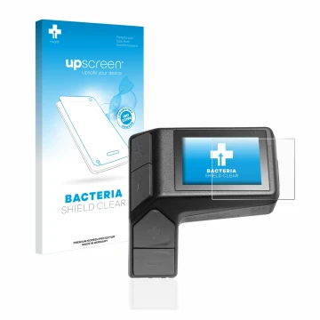 Front side of a product packaging with the brand logo upscreen. Next to it is the device Giant Ridecontrol Dash 2 in 1 shown w