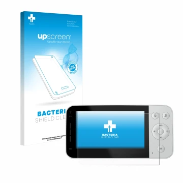 Front side of a product packaging with the brand logo upscreen. Next to it is the device Philips Avent Connected SCD923 shown 