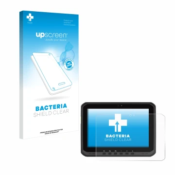 Front side of a product packaging with the brand logo upscreen. Next to it is the device Zebra ET65 shown with the correspondi