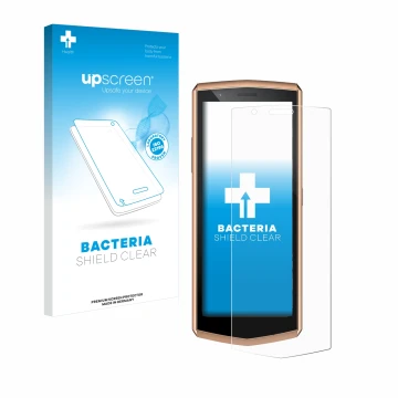 Front side of a product packaging with the brand logo upscreen. Next to it is the device Cubot Pocket 3 shown with the corresp