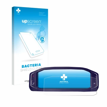 Front side of a product packaging with the brand logo upscreen. Next to it is the device Volkswagen Passat B8 Digital Cockpit 