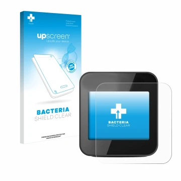 Front side of a product packaging with the brand logo upscreen. Next to it is the device Cycplus GPS G1 shown with the corresp