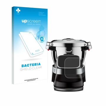 Front side of a product packaging with the brand logo upscreen. Next to it is the device WMF Avantgarde shown with the corresp