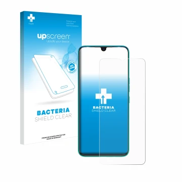 Front side of a product packaging with the brand logo upscreen. Next to it is the device Tecno Spark 7 shown with the correspo