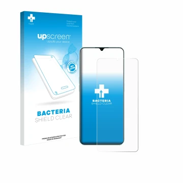 Front side of a product packaging with the brand logo upscreen. Next to it is the device Oppo A78 5G shown with the correspond