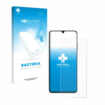 Front side of a product packaging with the brand logo upscreen. Next to it is the device ZTE Blade V50 Vita shown with the cor