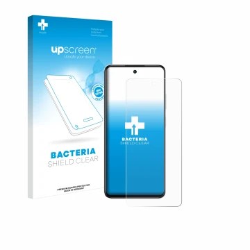 Front side of a product packaging with the brand logo upscreen. Next to it is the device Infinix Smart 8 shown with the corres