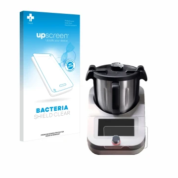 Front side of a product packaging with the brand logo upscreen. Next to it is the device Ufesa TotalChef RK7 shown with the co