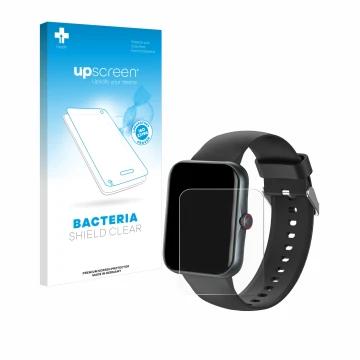 Front side of a product packaging with the brand logo upscreen. Next to it is the device Pthtechus S80K shown with the corresp