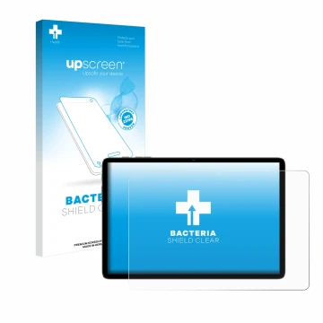 Front side of a product packaging with the brand logo upscreen. Next to it is the device Teclast P30T shown with the correspon