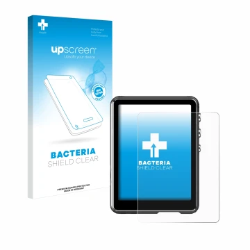 Front side of a product packaging with the brand logo upscreen. Next to it is the device Mechen M3 shown with the correspondin