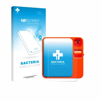 Front side of a product packaging with the brand logo upscreen. Next to it is the device rabbit r1 shown with the correspondin