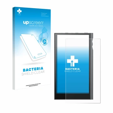 Front side of a product packaging with the brand logo upscreen. Next to it is the device Astell&Kern Kann Ultra shown with the