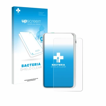 Front side of a product packaging with the brand logo upscreen. Next to it is the device Timekettle Fluentalk T1 Mini shown wi