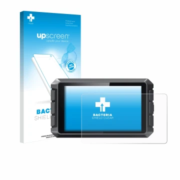 Front side of a product packaging with the brand logo upscreen. Next to it is the device Creality Sonic Pad shown with the cor