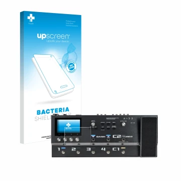 Front side of a product packaging with the brand logo upscreen. Next to it is the device Boss GX-100 shown with the correspond