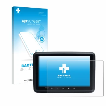 Front side of a product packaging with the brand logo upscreen. Next to it is the device Idmedia 8