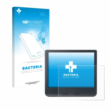 Front side of a product packaging with the brand logo upscreen. Next to it is the device Kobo Libra Colour 2024 shown with the