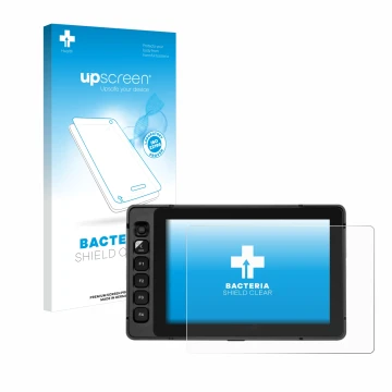 Front side of a product packaging with the brand logo upscreen. Next to it is the device SmallHD Ultra 7 shown with the corres