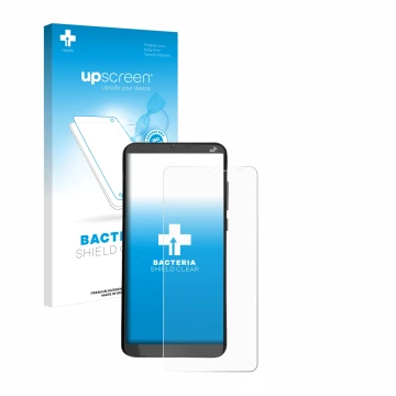 Front side of a product packaging with the brand logo upscreen. Next to it is the device Brondi Amico XL shown with the corres