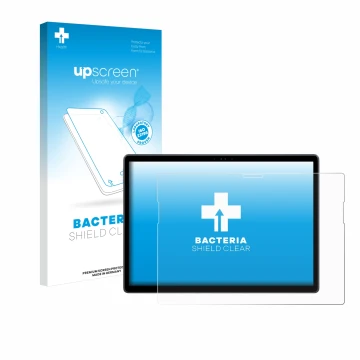 Front side of a product packaging with the brand logo upscreen. Next to it is the device Dell Latitude 7350 Detachable shown w