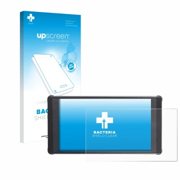 Front side of a product packaging with the brand logo upscreen. Next to it is the device Portkeys PT6 shown with the correspon