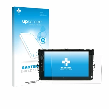 Front side of a product packaging with the brand logo upscreen. Next to it is the device Dynavin D9-T6 shown with the correspo