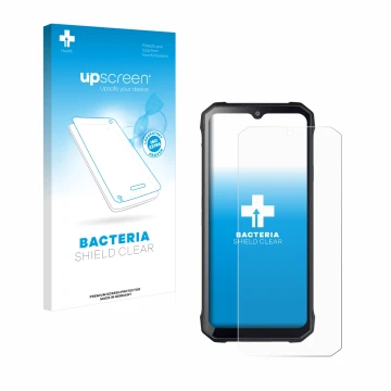 Front side of a product packaging with the brand logo upscreen. Next to it is the device Hotwav T7 shown with the correspondin