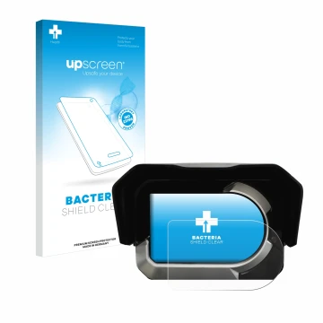 Front side of a product packaging with the brand logo upscreen. Next to it is the device Kymco CV3 shown with the correspondin