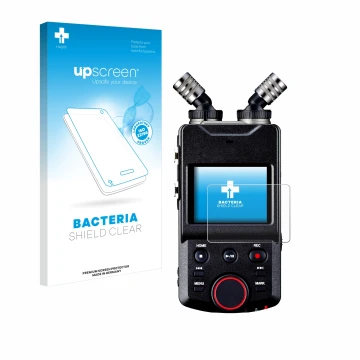 Front side of a product packaging with the brand logo upscreen. Next to it is the device Tascam Portacapture X6 shown with the