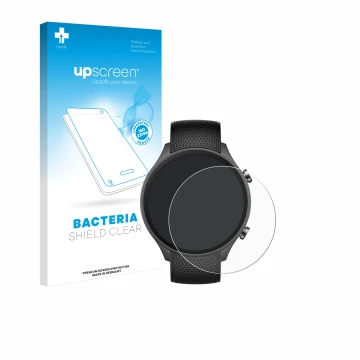 Front side of a product packaging with the brand logo upscreen. Next to it is the device OnePlus watch 2R shown with the corre