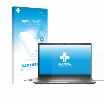 Front side of a product packaging with the brand logo upscreen. Next to it is the device Dell Precision 3580 shown with the co