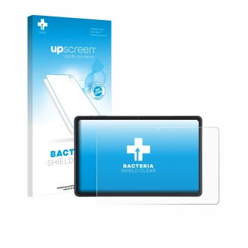 Front side of a product packaging with the brand logo upscreen. Next to it is the device Acepad A170 10.4