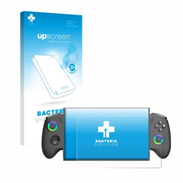 Front side of a product packaging with the brand logo upscreen. Next to it is the device OneXPlayer X1 Mini shown with the cor