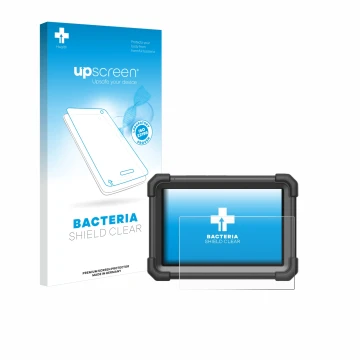 Front side of a product packaging with the brand logo upscreen. Next to it is the device Launch X-431 Pro Dyno shown with the 