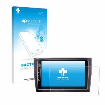 Front side of a product packaging with the brand logo upscreen. Next to it is the device Dynavin D9-DF56 9